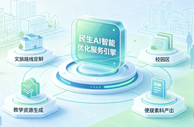 琼结县AI普惠赋能民生服务 智能优化技术升级大众生活服务体验
