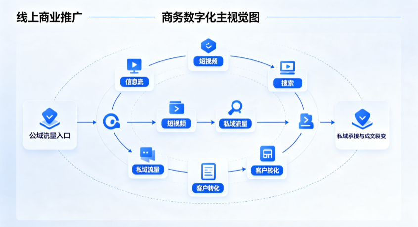 琼结县线上商业推广怎么做？全域流量闭环搭建与低成本转化实战指南